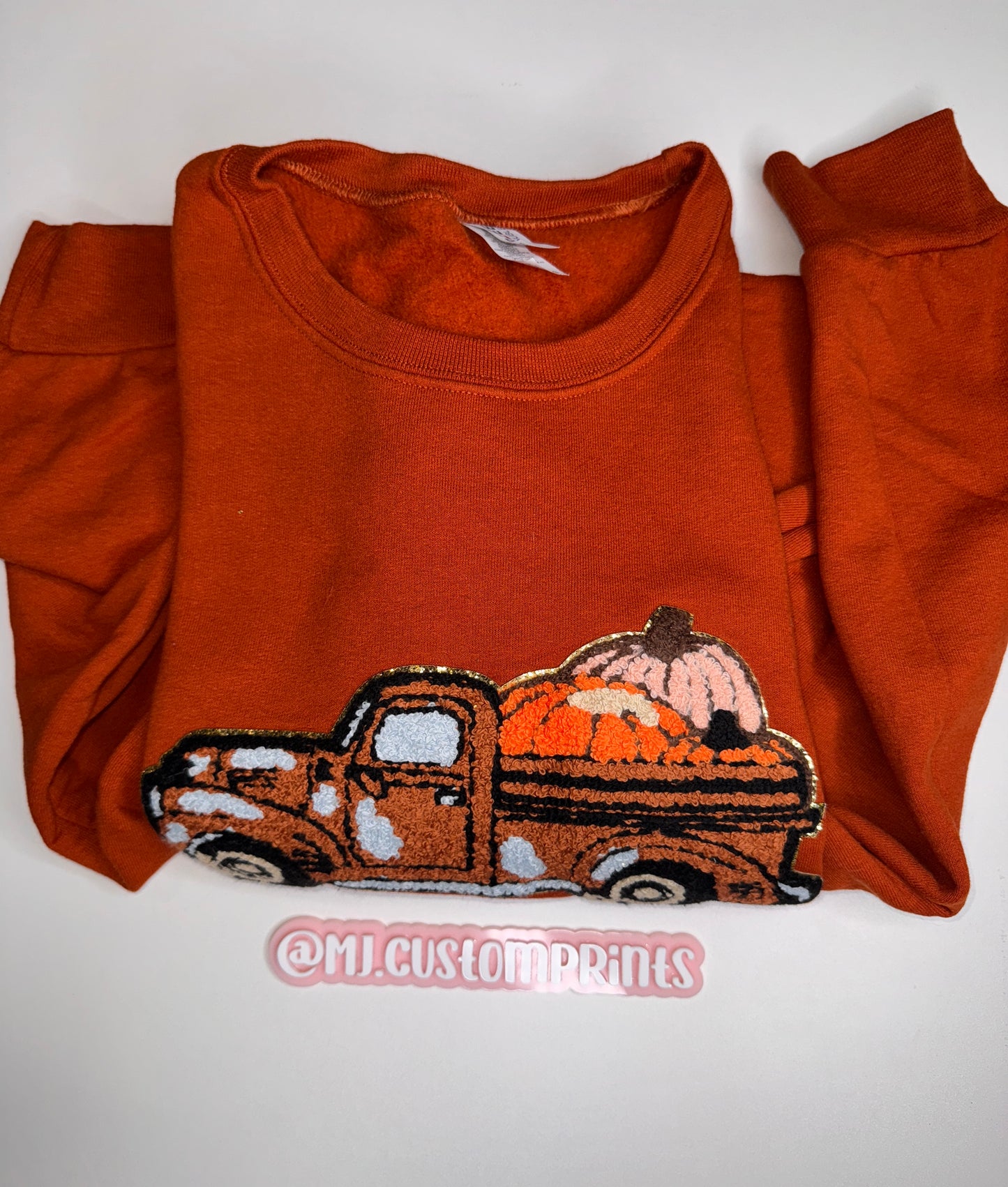 Pumpking Truck Crewneck size L