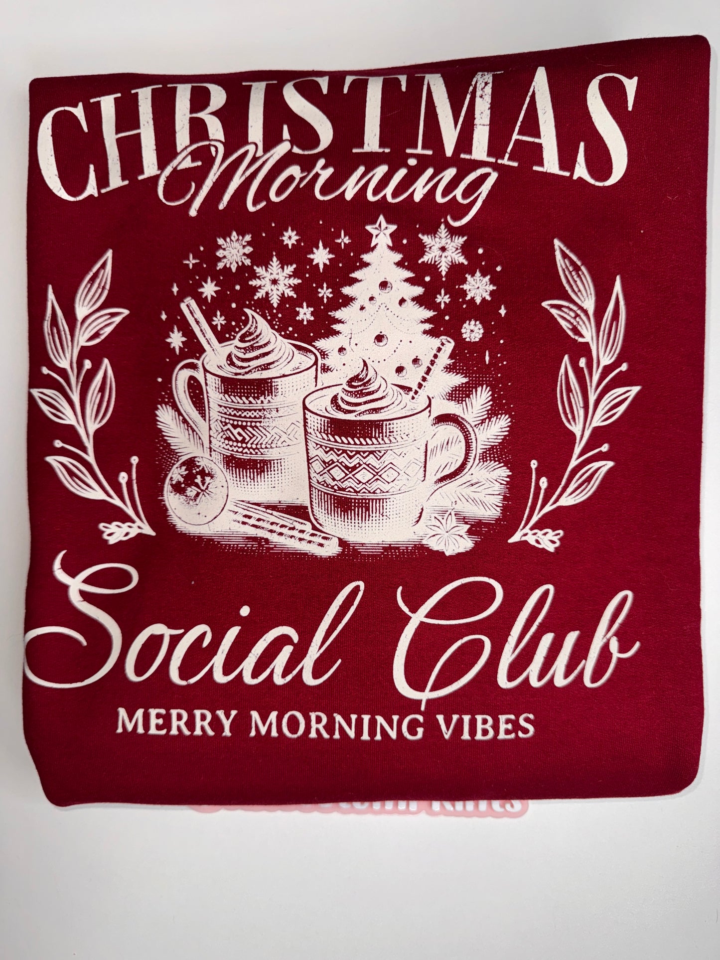 Christmas Morning Social Club Crewneck Size L