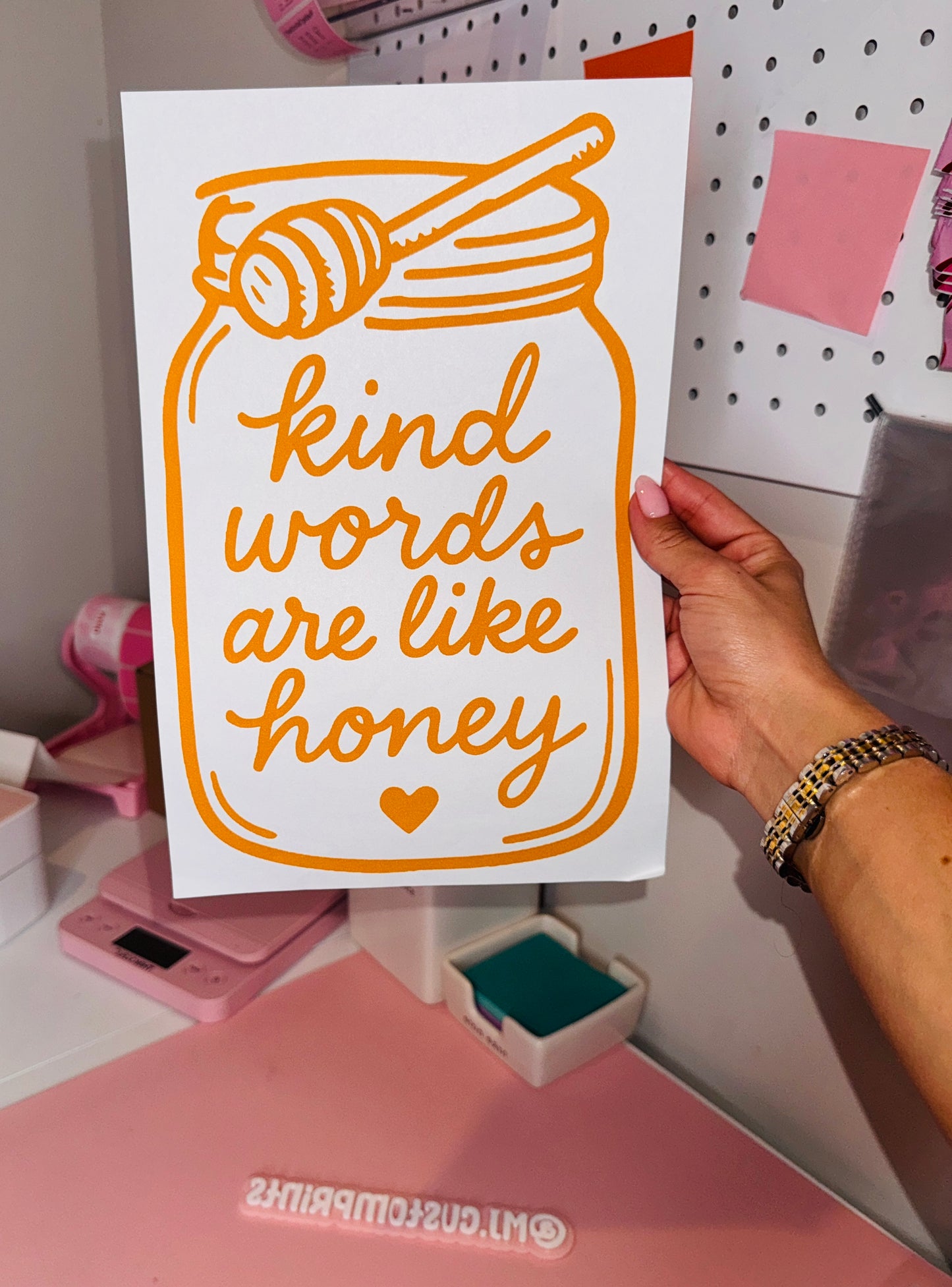 Kind Words - Single Color