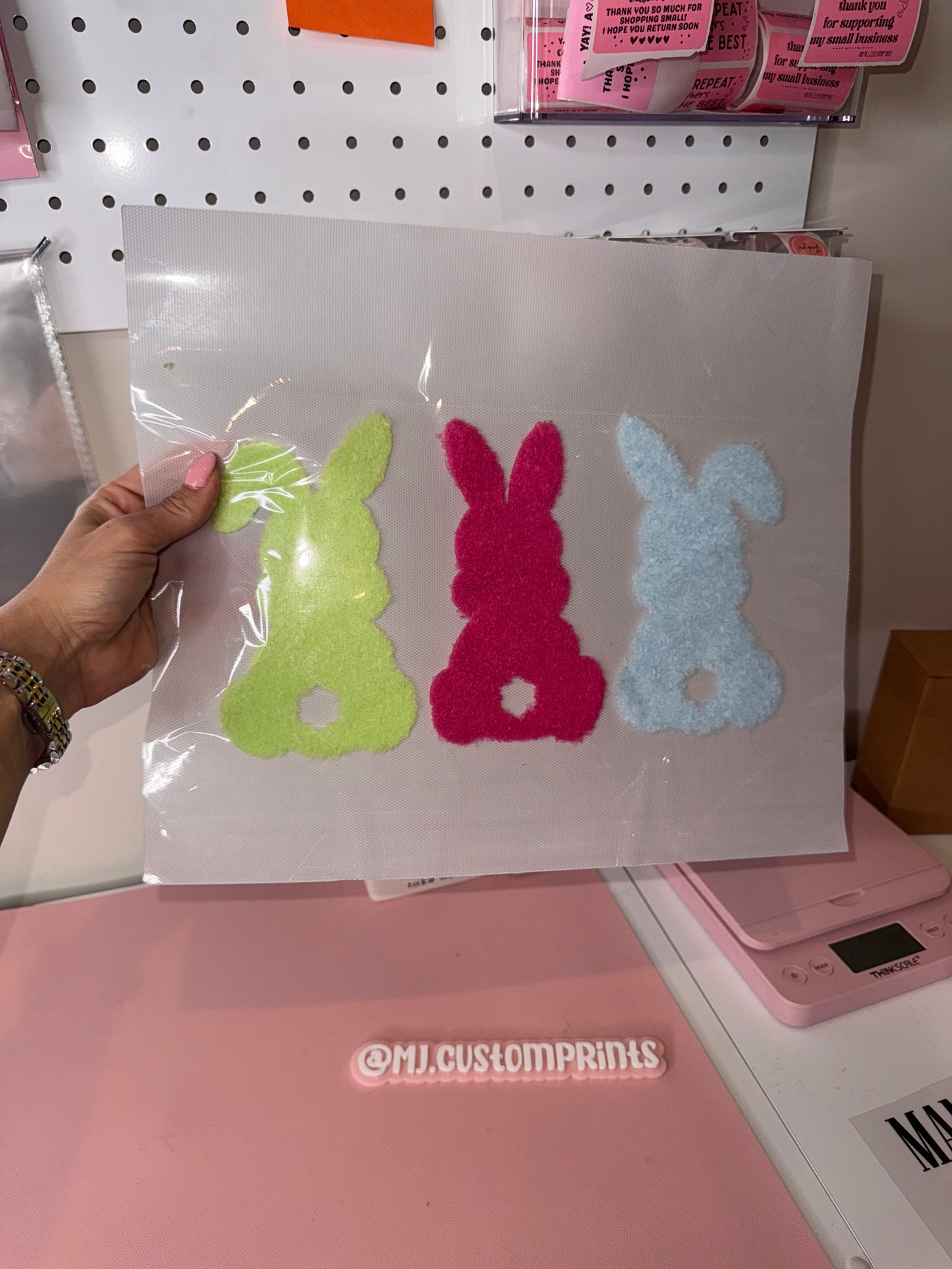 Bunny Trio - Fluffy Patch