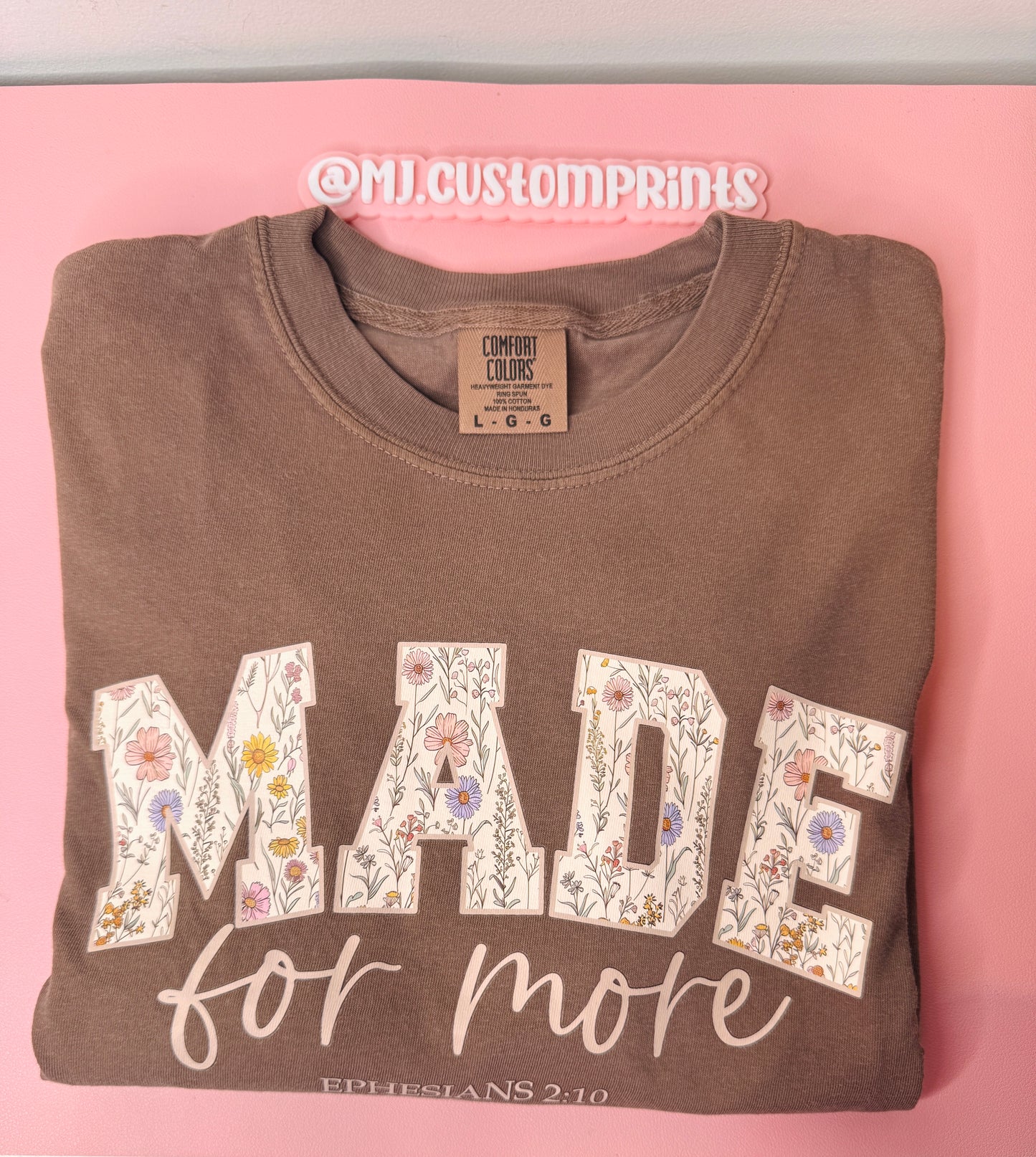 Made For More T-shirt (SIZE LARGE)