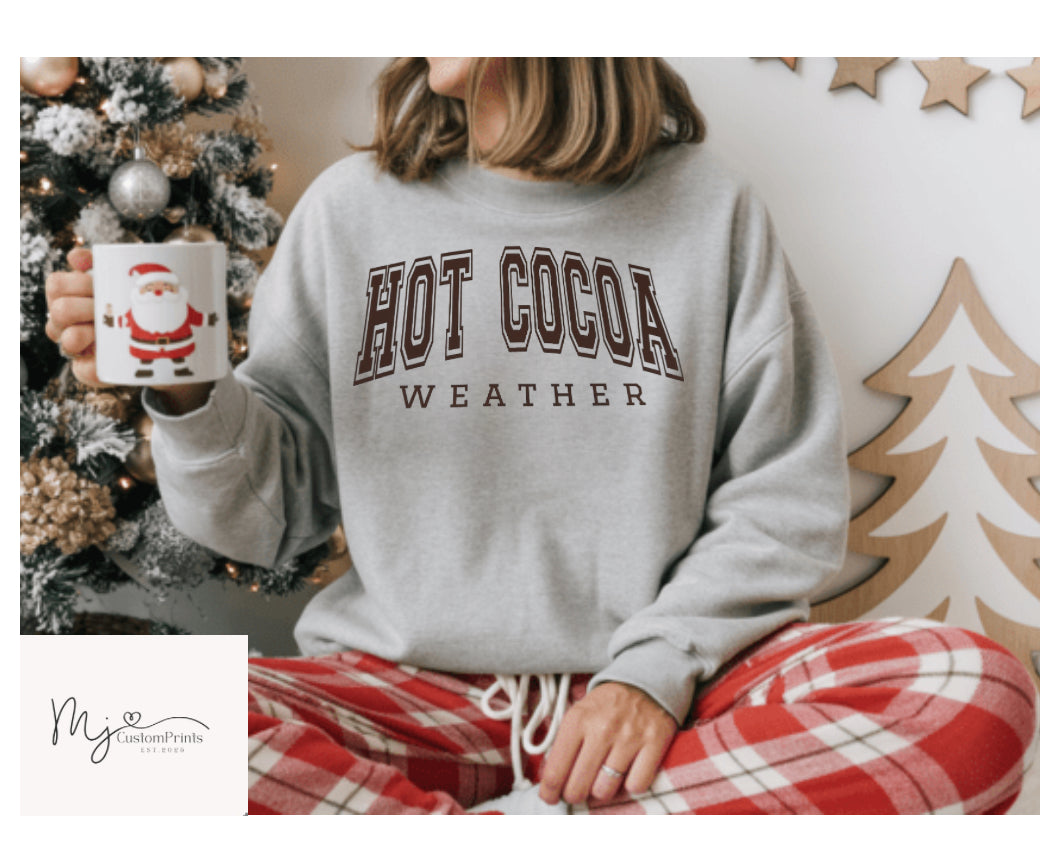 Hot Cocoa Weather - Single Color (Brown)