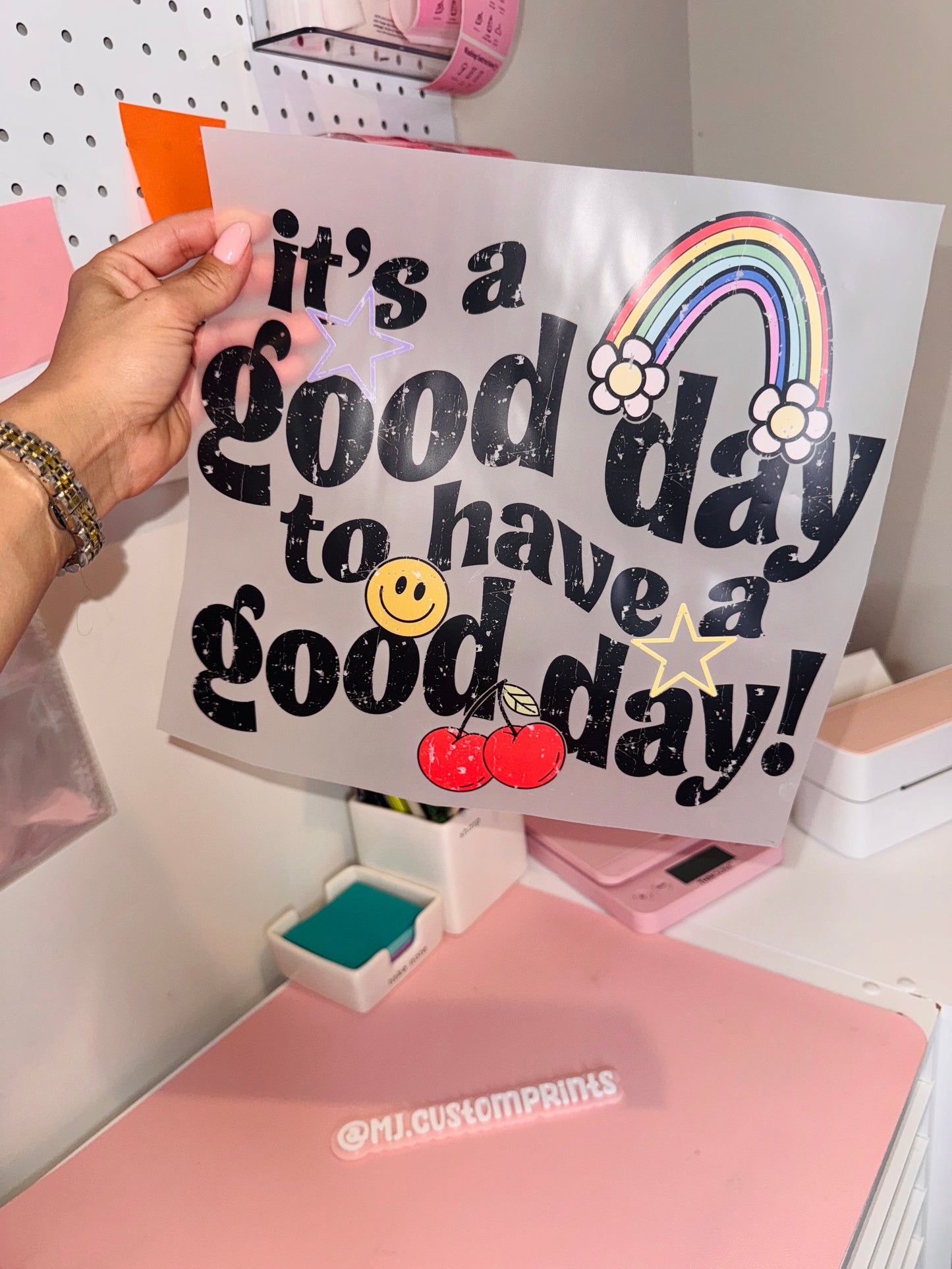 It’s a good day - DTF