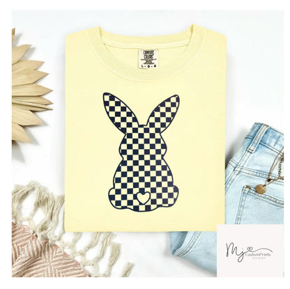 Checker Bunny - Single Color