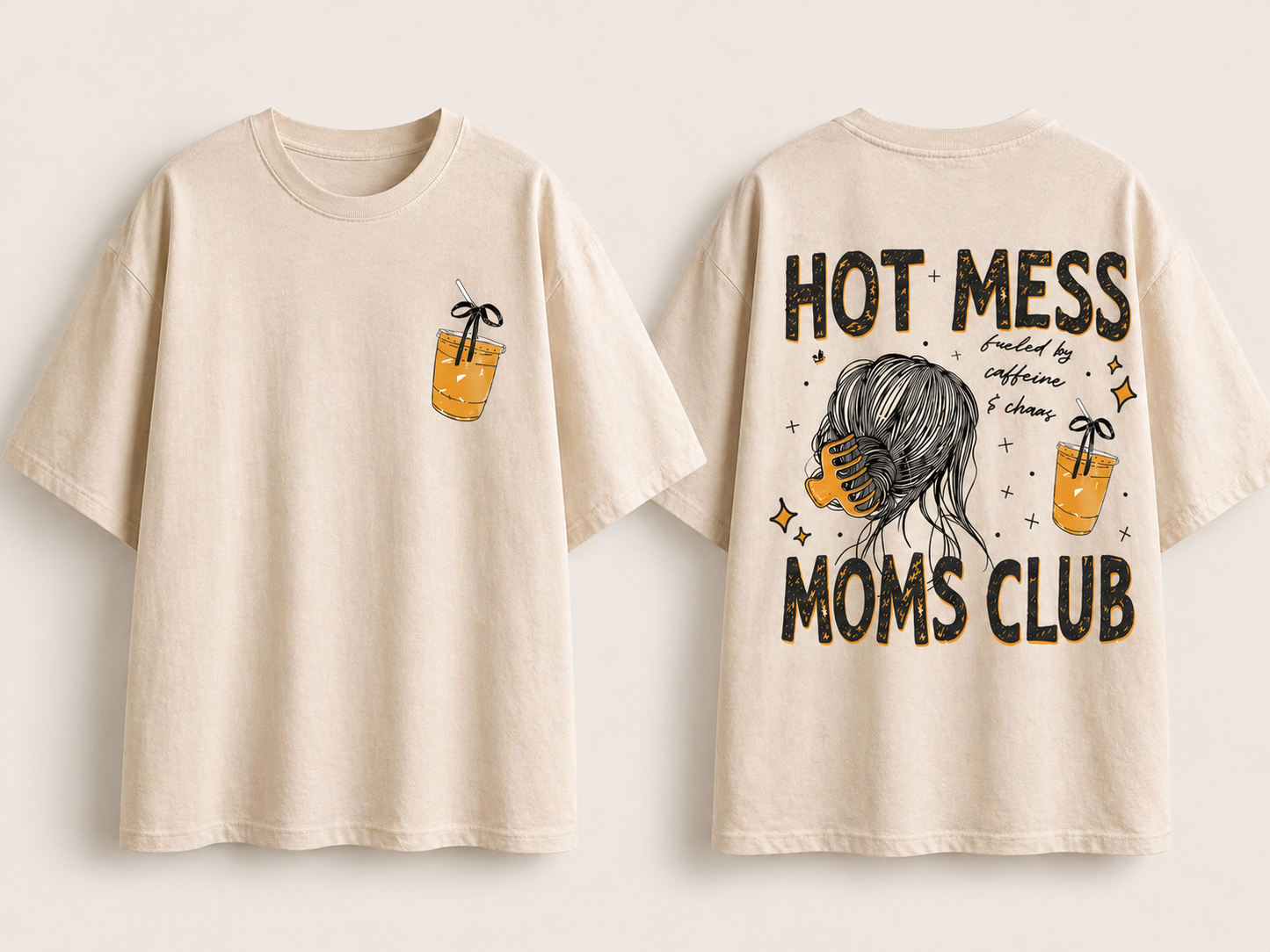 Hot Mess Moms Club T-Shirt