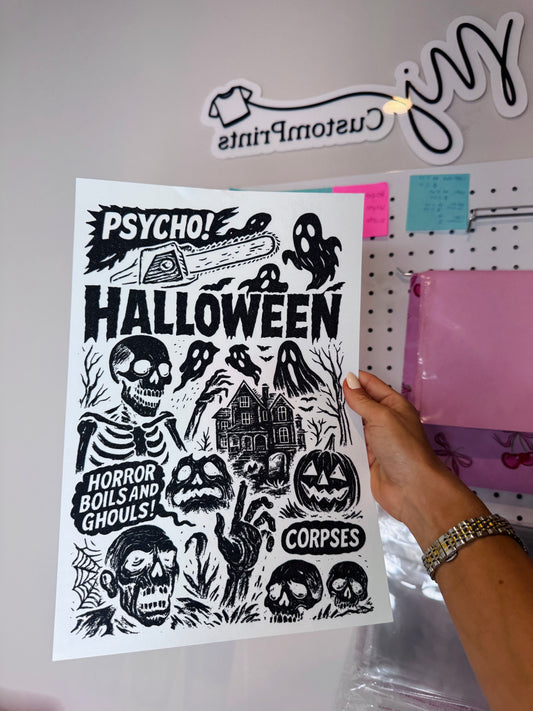 Psycho Halloween - Single Color