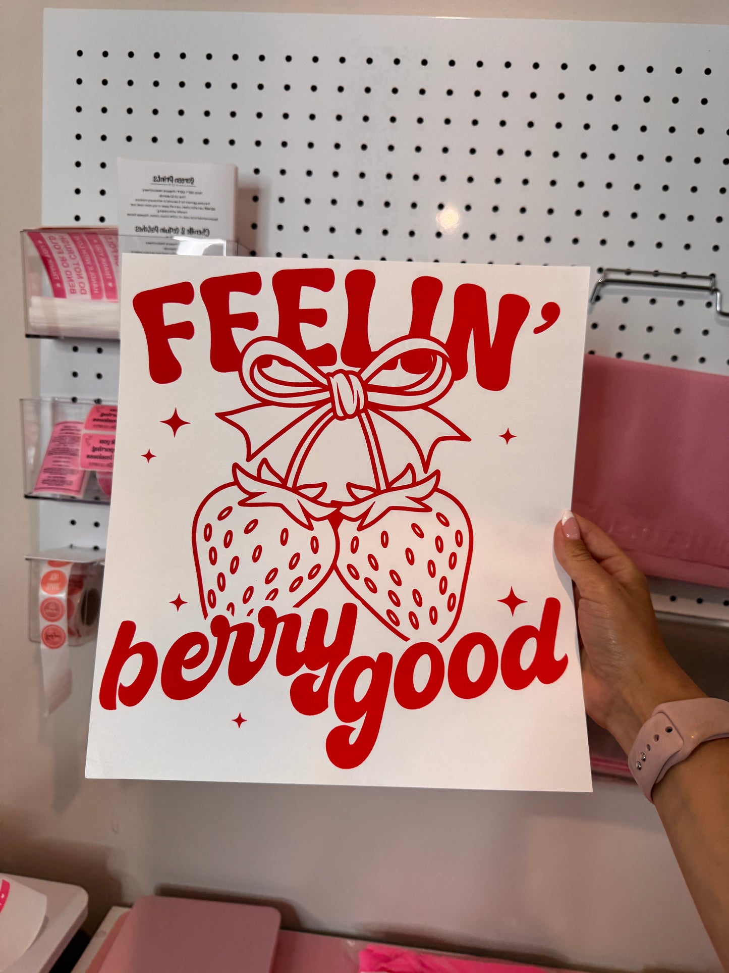 “Feeling’ Berry Good” - Single Color