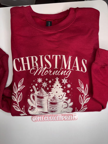 Christmas Morning Social Club Crewneck Size L