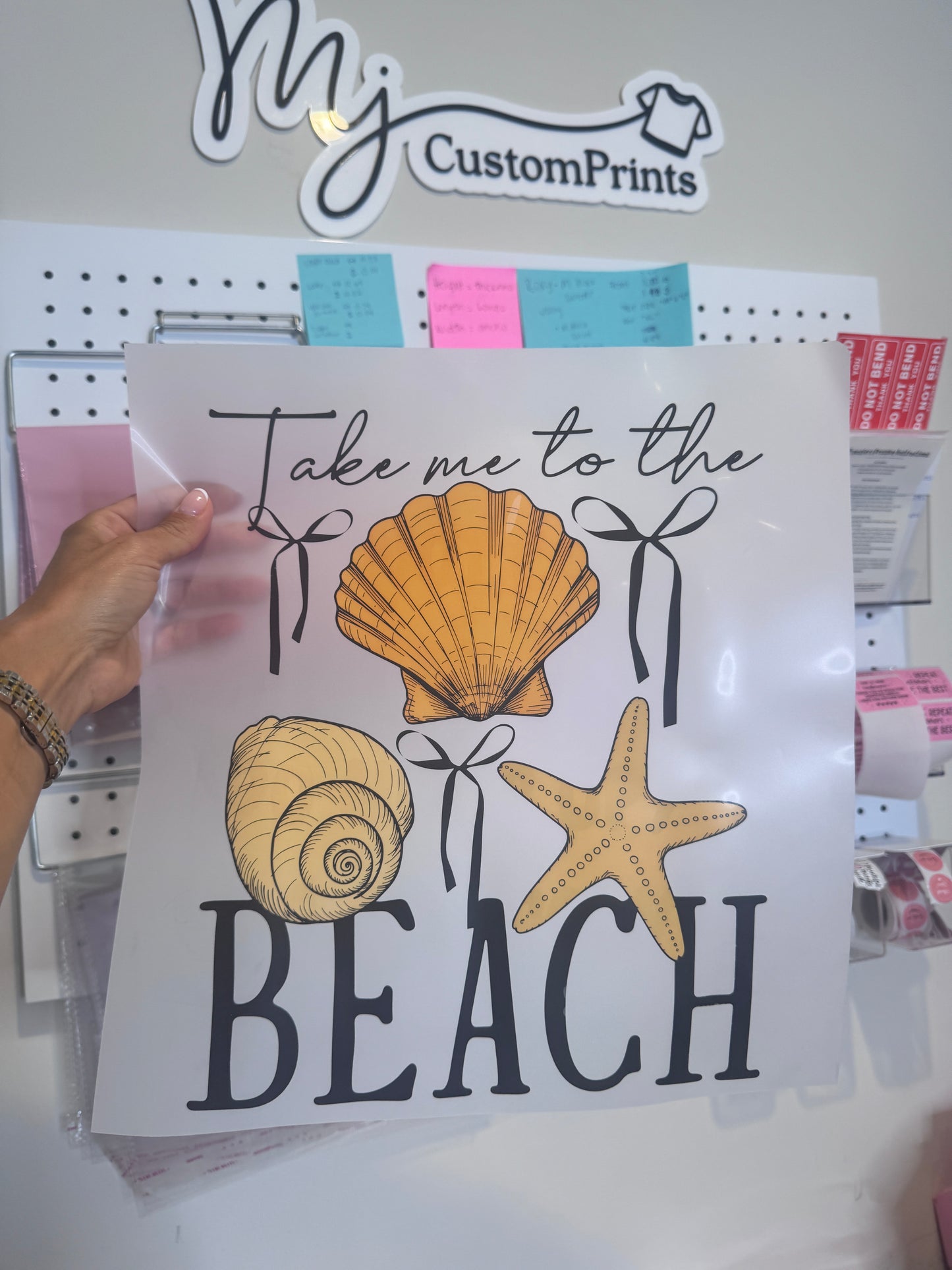 Take me to the beach DTF