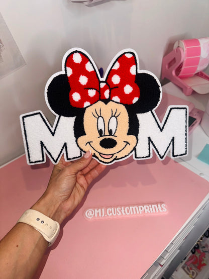 Mouse Mom - Embroidered Patch