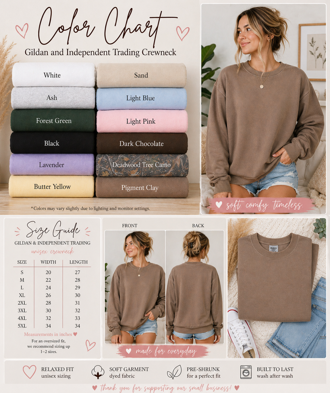 MOM ON THE GO Puff Print Crewneck * EXCLUSIVE DESIGN*