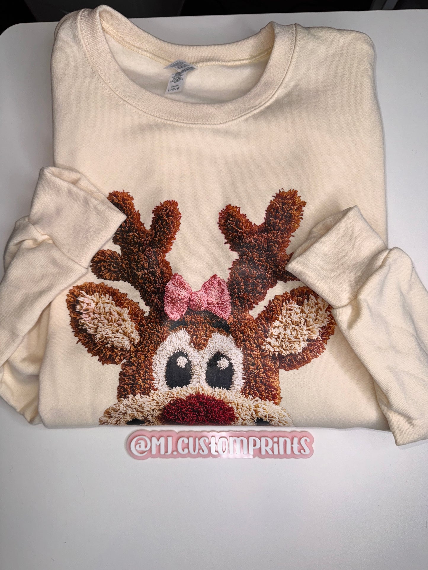 Reindeer Crewneck size L