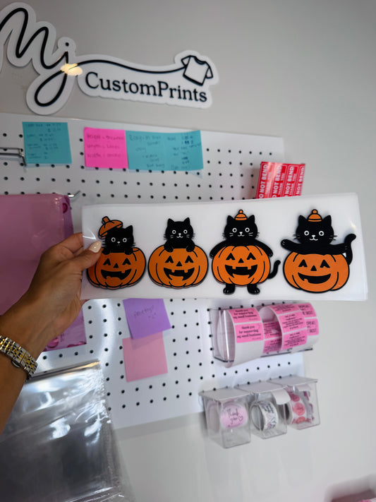 Pumpkin Kitties - Full Color
