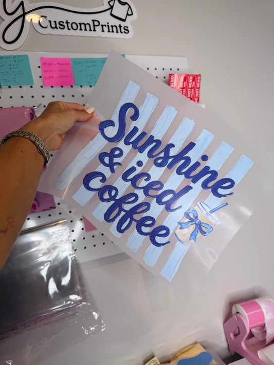 Sunshine & Iced Coffee - DTF