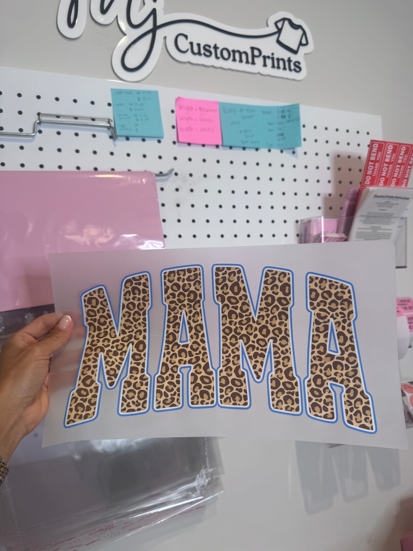 Leopard Mama DTF