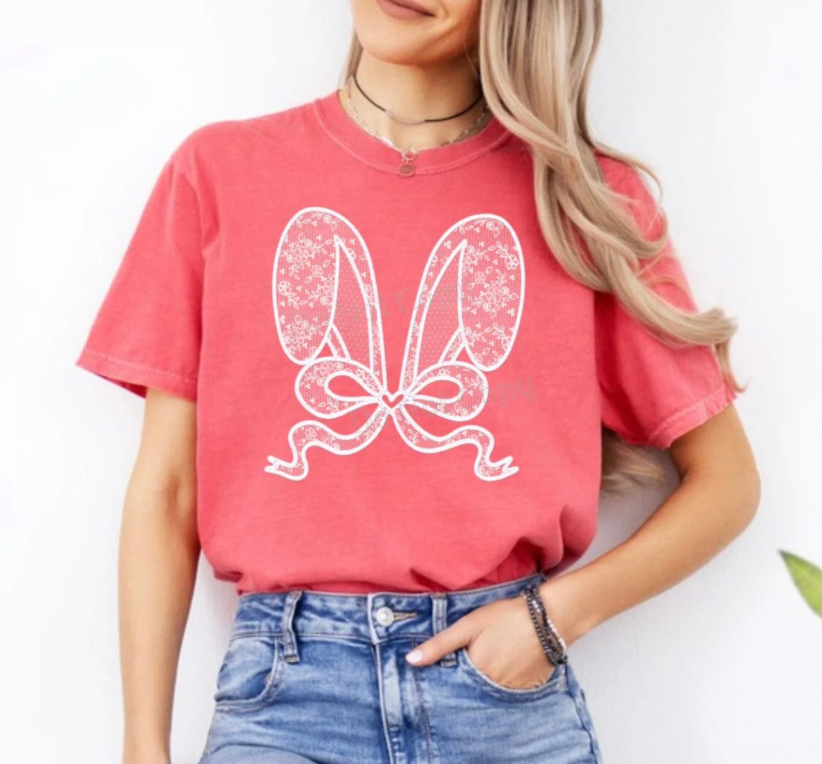 Lace Bunny Ears - Single Color