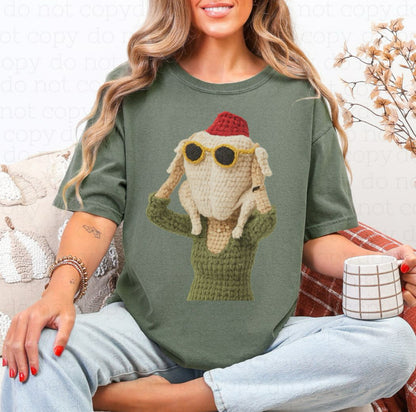 Turkey Head Faux Yarn - DTF 11”