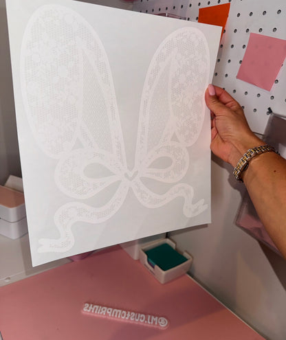 Lace Bunny Ears - Single Color