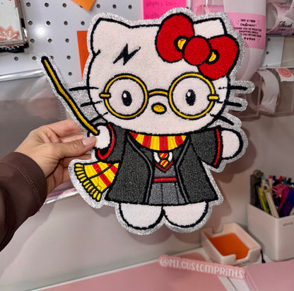 Wizard Kitty - Chenille Patch