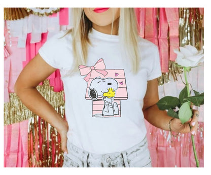 Pink Snoopy - Clear Film