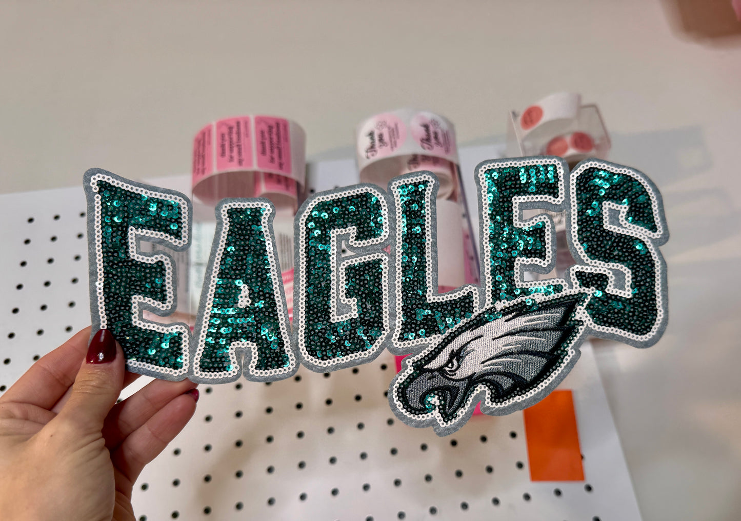 Eagles - Sequin Patch