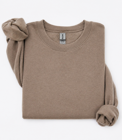 MOM ON THE GO Puff Print Crewneck * EXCLUSIVE DESIGN*